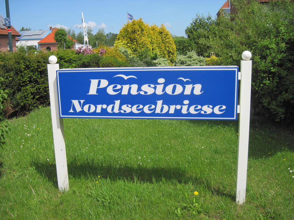 Pension Nordseebriese Dornum Exterior foto